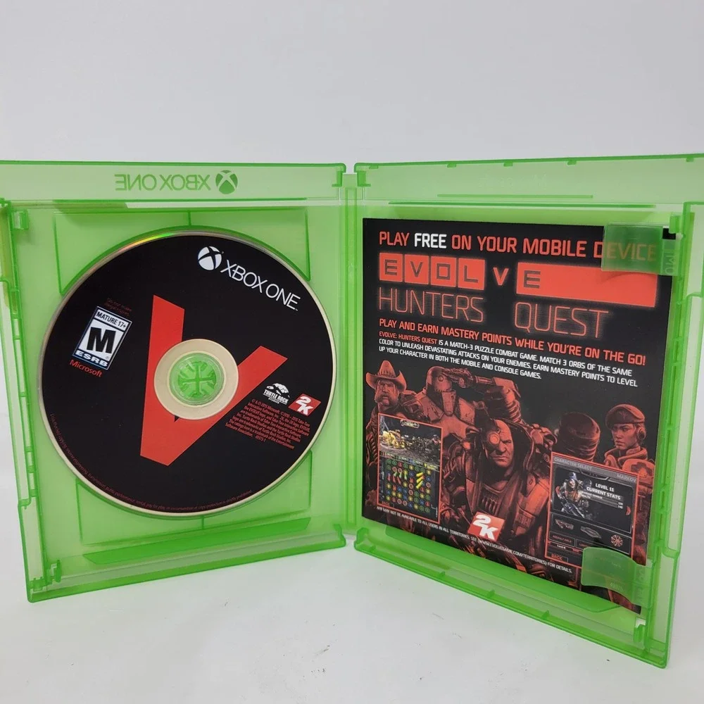 Evolve Xbox One Game 2K Games Turtle Rock Studios First Person Shooter 2015